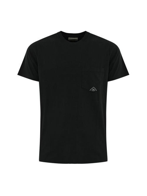 T-shirt Pocket in jersey Nero Roy Roger's | RRU90048CA160111C0020